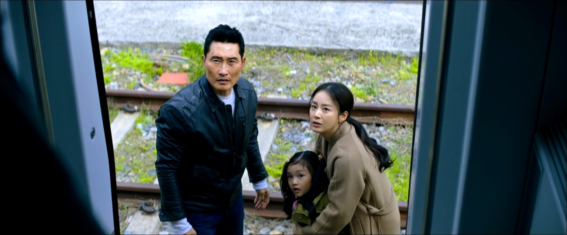 David Jung, sa femme Eunju et leur fille Minhee